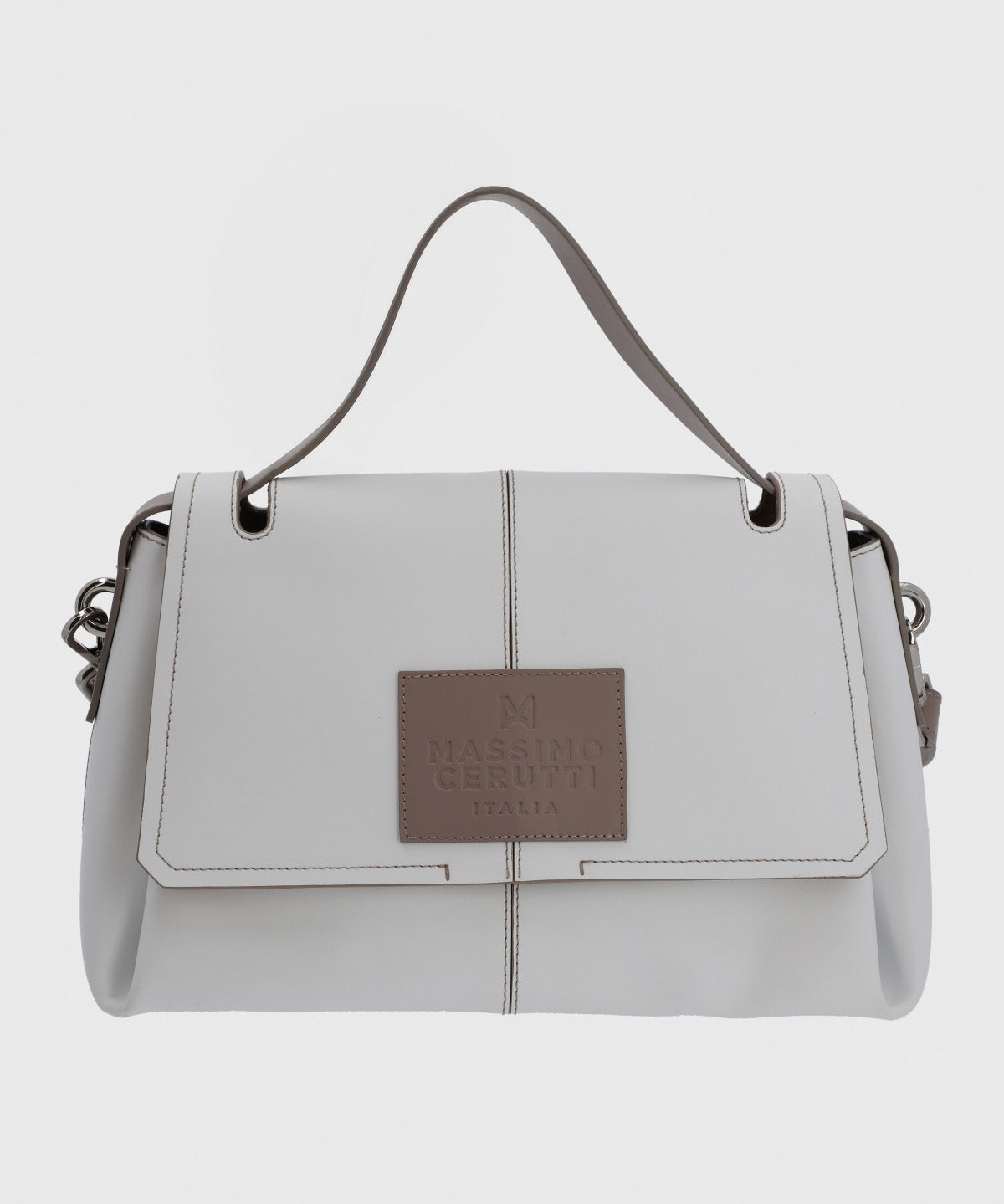 Cartera Cerutti Cuero Mujer Diletta Bag Blanco