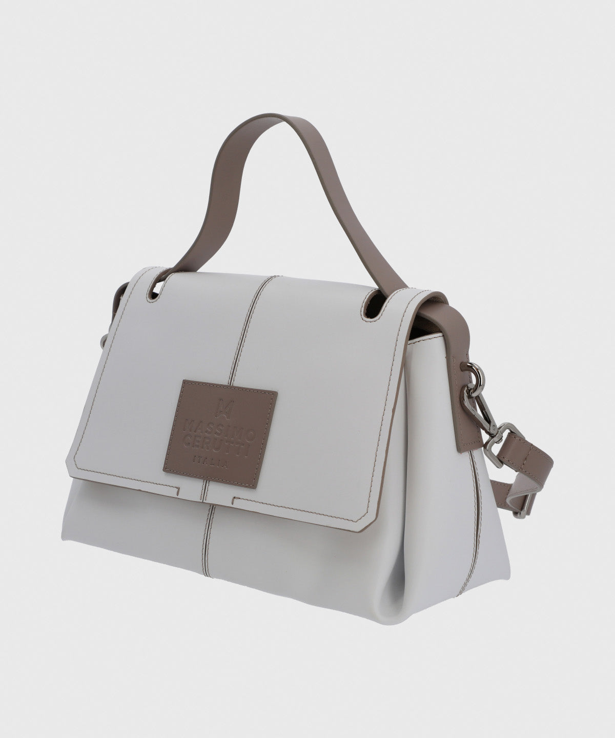 Cartera Cerutti Cuero Mujer Diletta Bag Blanco