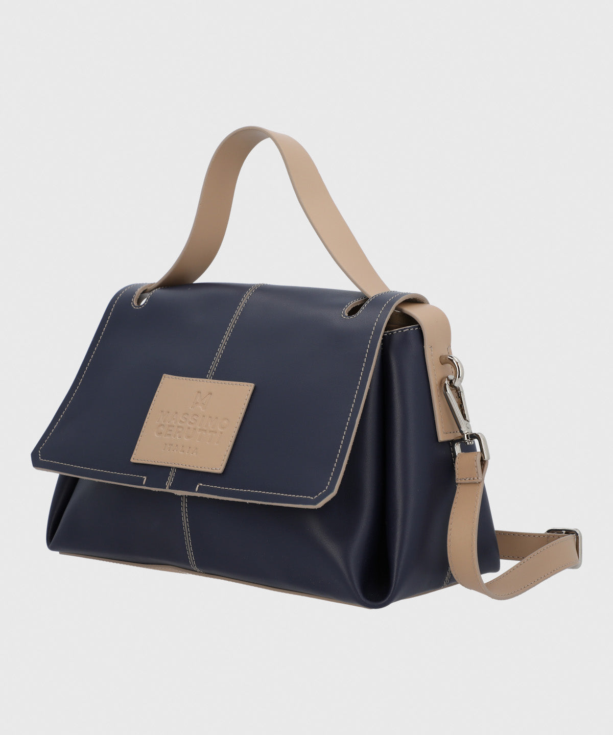 Cartera Cerutti Cuero Mujer Diletta Bag Azul