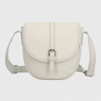 Cartera Cerutti Cuero Mujer Bruna Cross Blanco