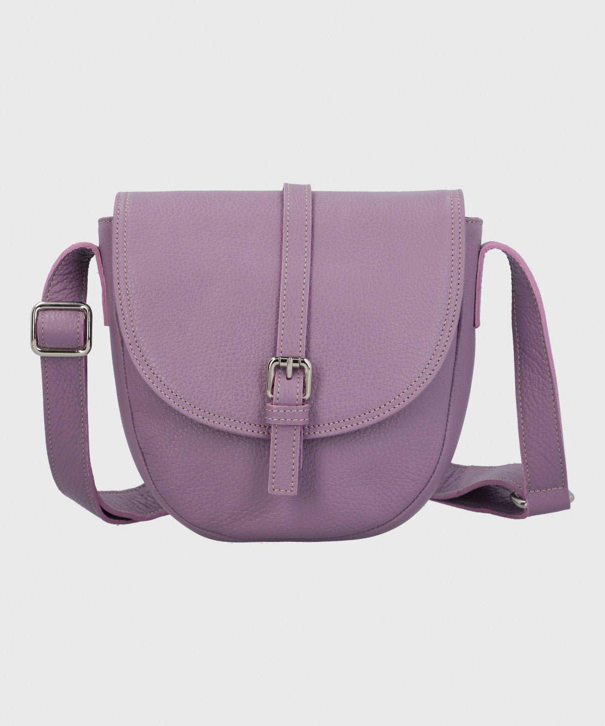 Cartera Cerutti Cuero Mujer Bruna Cross Morado