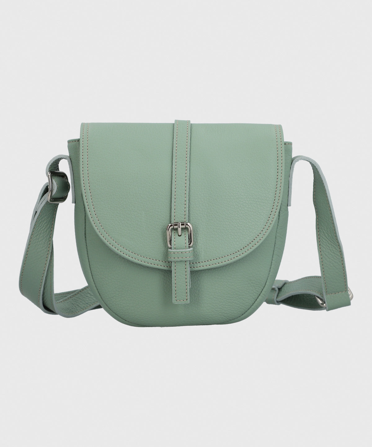 Cartera Cerutti Cuero Mujer Bruna Cross Verde