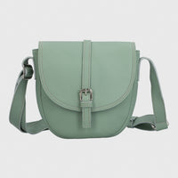 Cartera Cerutti Cuero Mujer Bruna Cross Verde