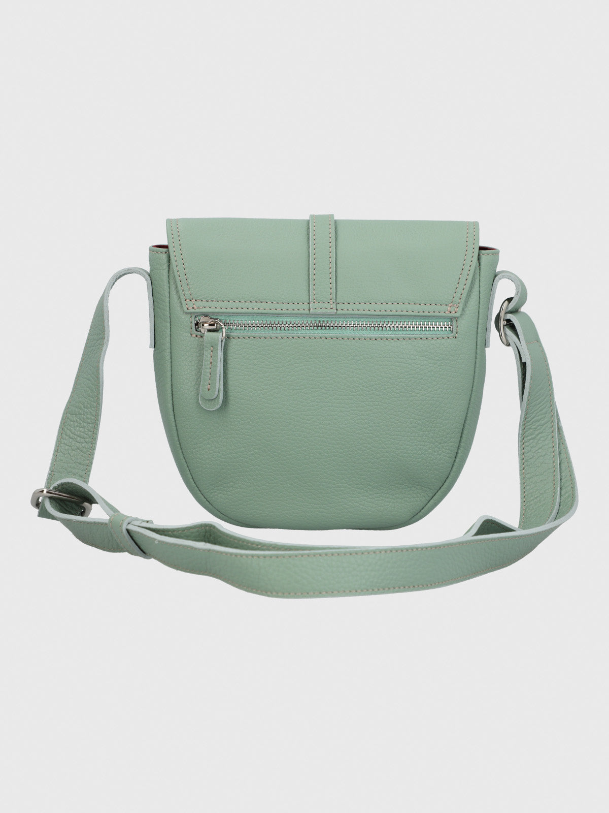 Cartera Cerutti Cuero Mujer Bruna Cross Verde