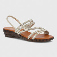 Sandalia Cerutti Mujer Sora Metalizado