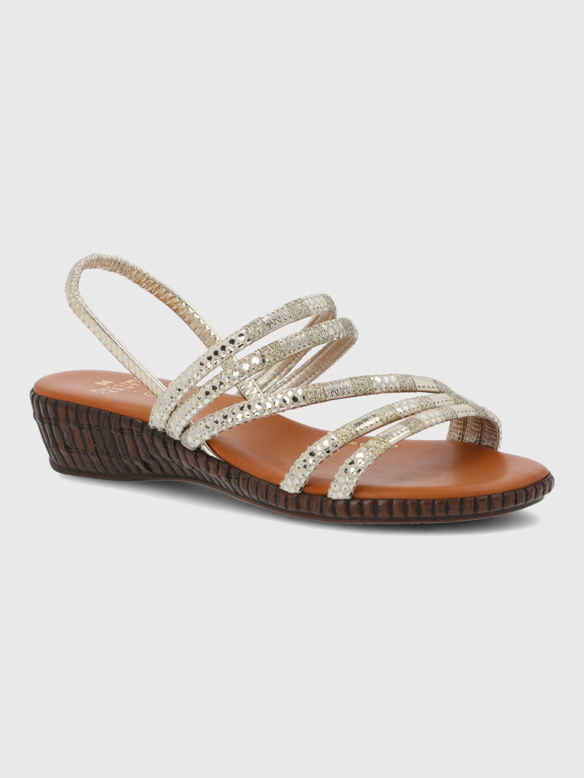 Sandalia Cerutti Mujer Sora Metalizado