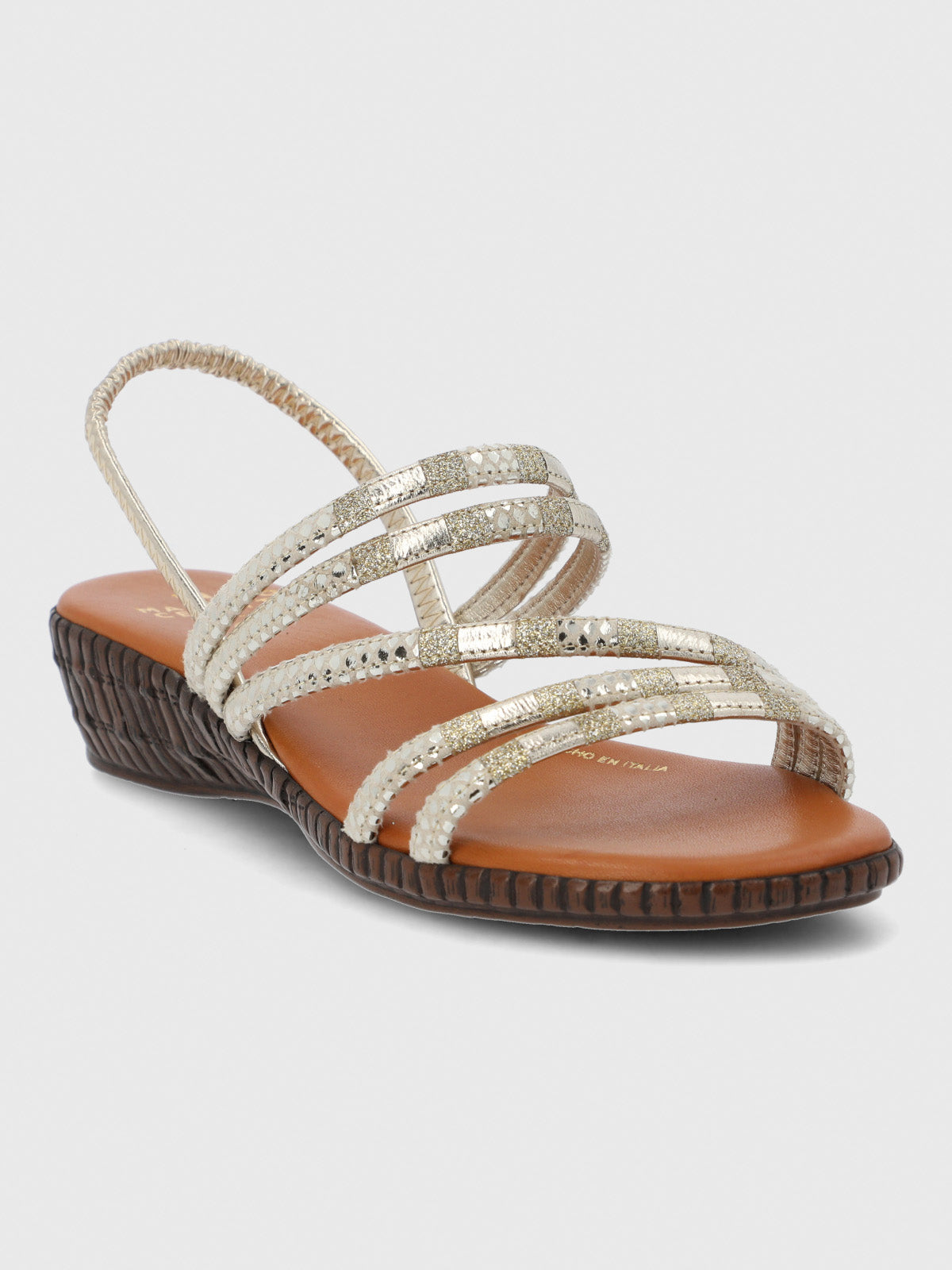 Sandalia Cerutti Mujer Sora Metalizado