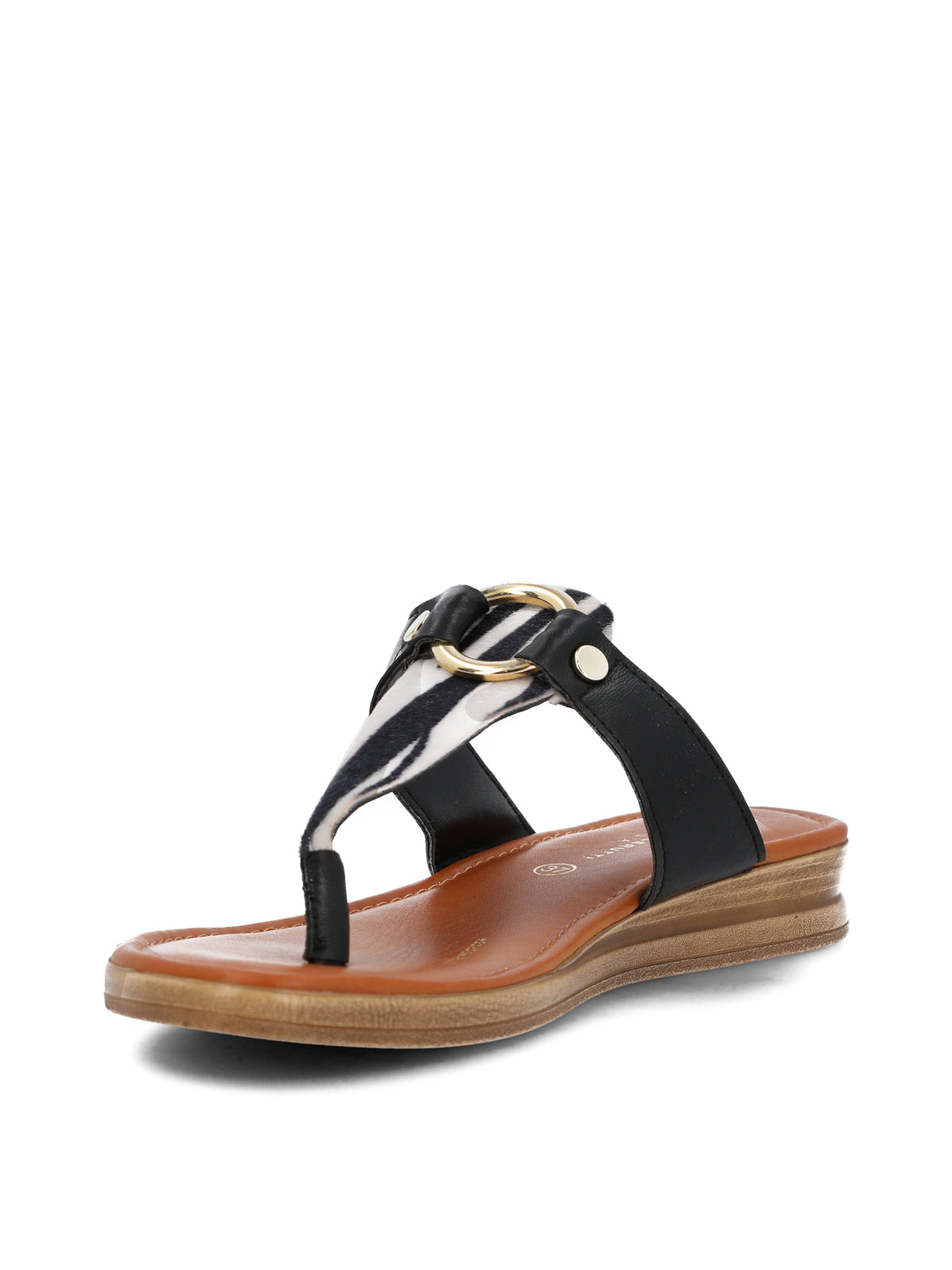 Sandalia Cerutti Mujer Furdo Negro