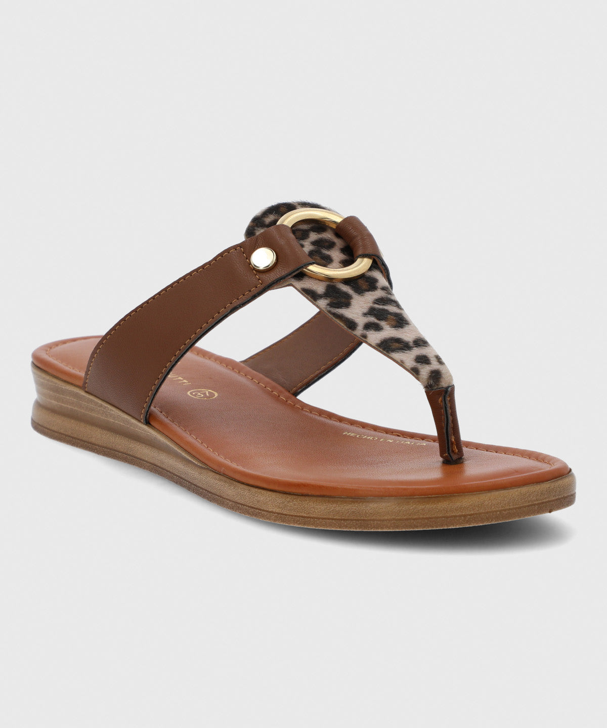 Sandalia Cerutti Mujer Furdo Café