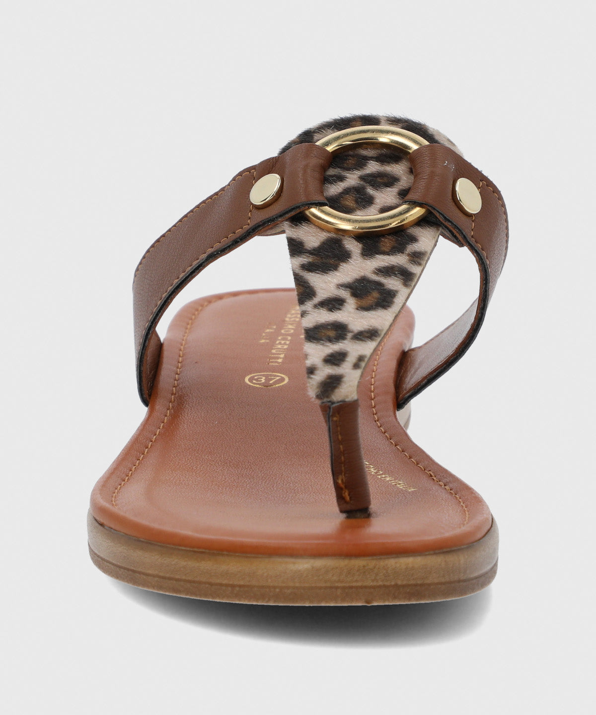 Sandalia Cerutti Mujer Furdo Café