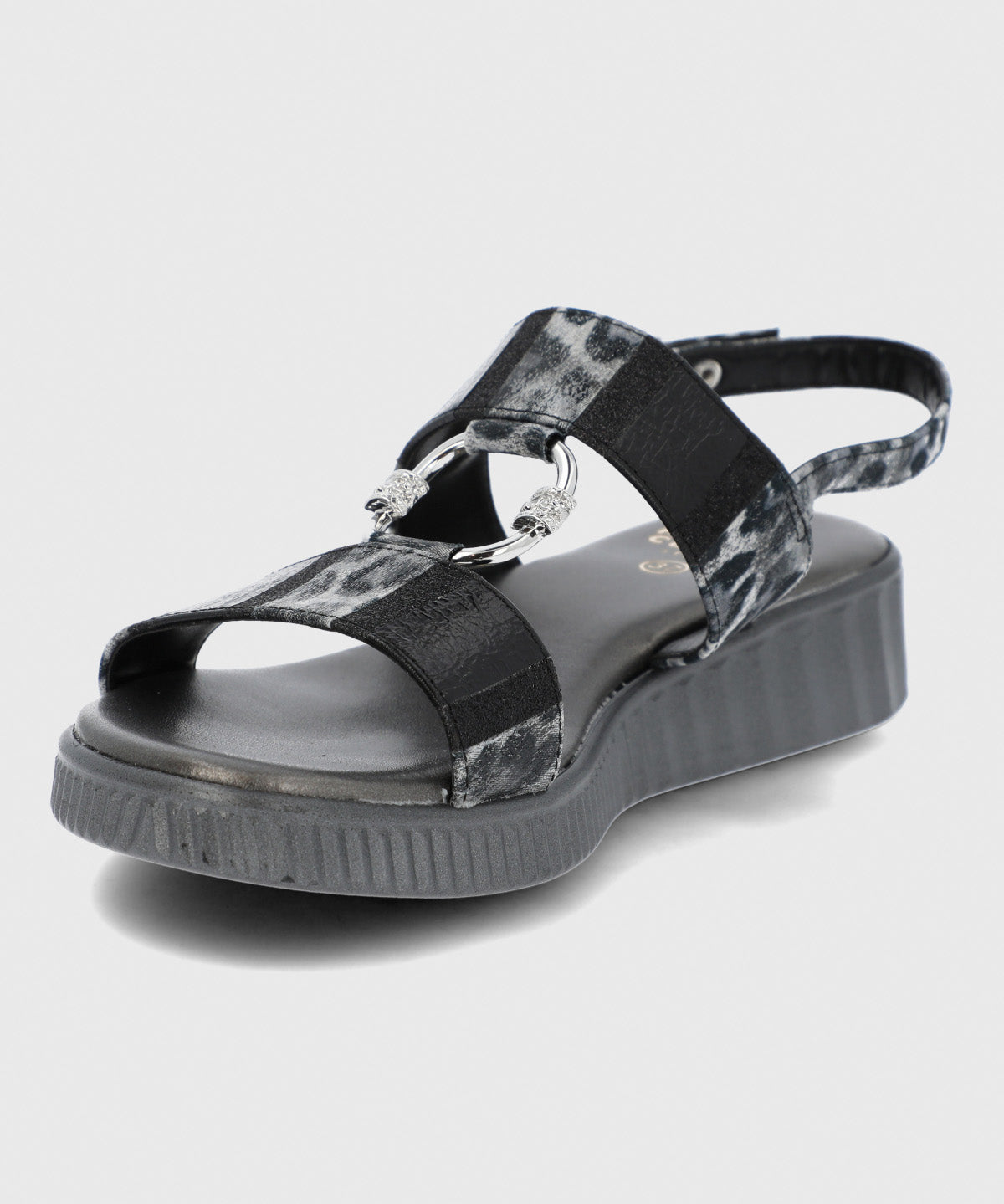 Sandalia Cerutti Mujer Aurora Negro