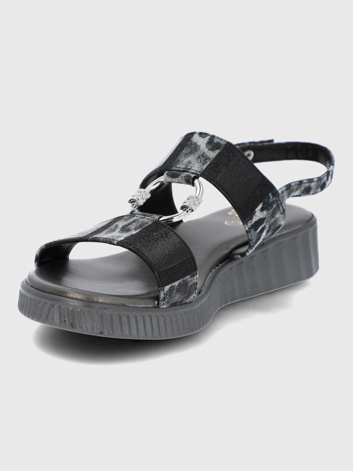 Sandalia Cerutti Mujer Aurora Negro