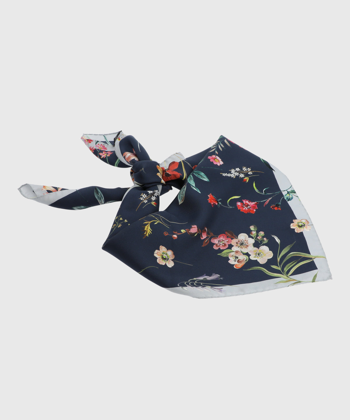 Pañuelo Seda Mujer Cerutti Giulia Scarf Azul Hush Puppies