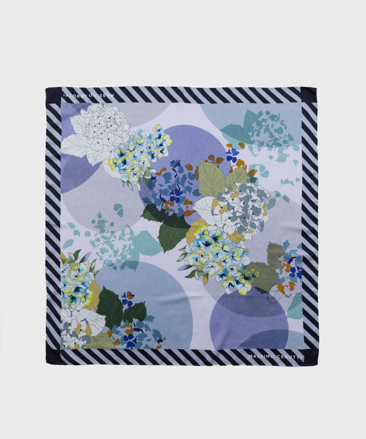 Pañuelo Seda Mujer Cerutti Greta Scarf Azul Hush Puppies