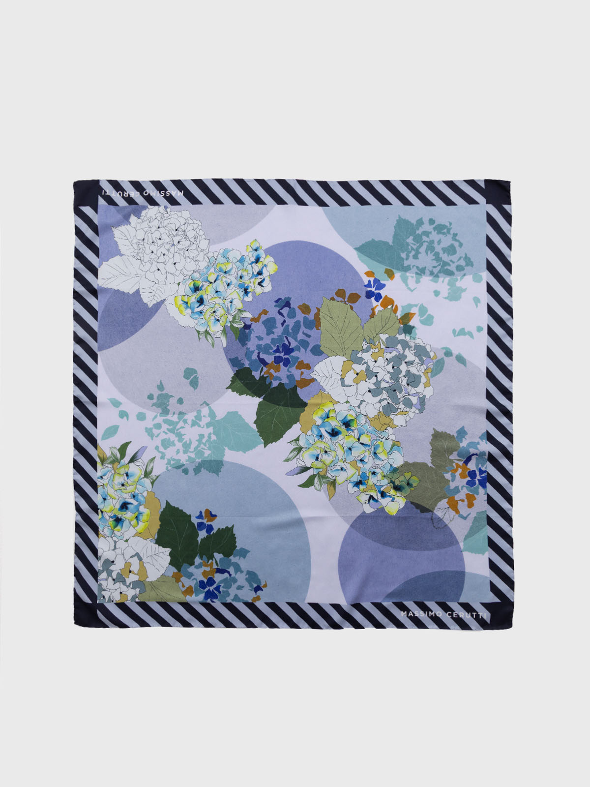 Pañuelo Seda Mujer Cerutti Greta Scarf Azul Hush Puppies