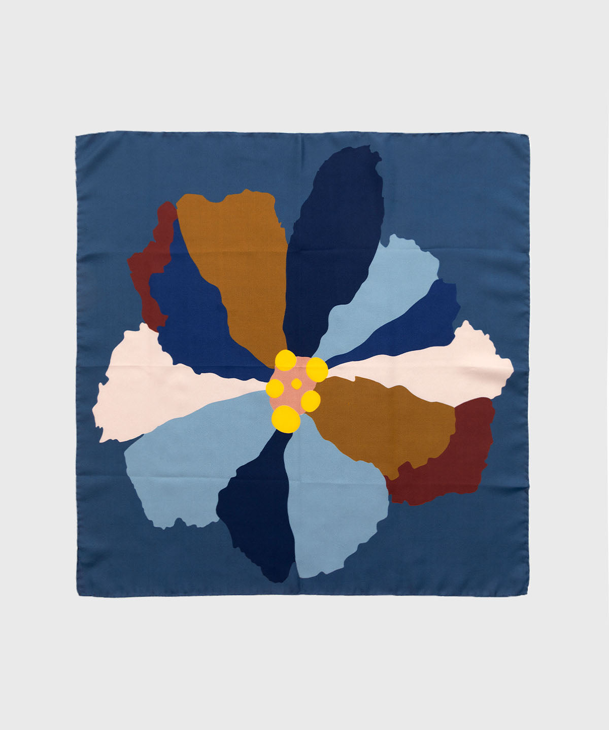 Pañuelo Seda Mujer Cerutti Gemma Scarf Azul Hush Puppies