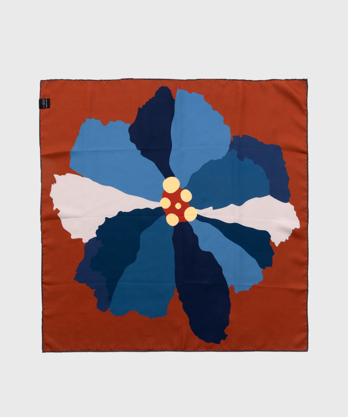 Pañuelo Seda Mujer Cerutti Gemma Scarf Azul Hush Puppies