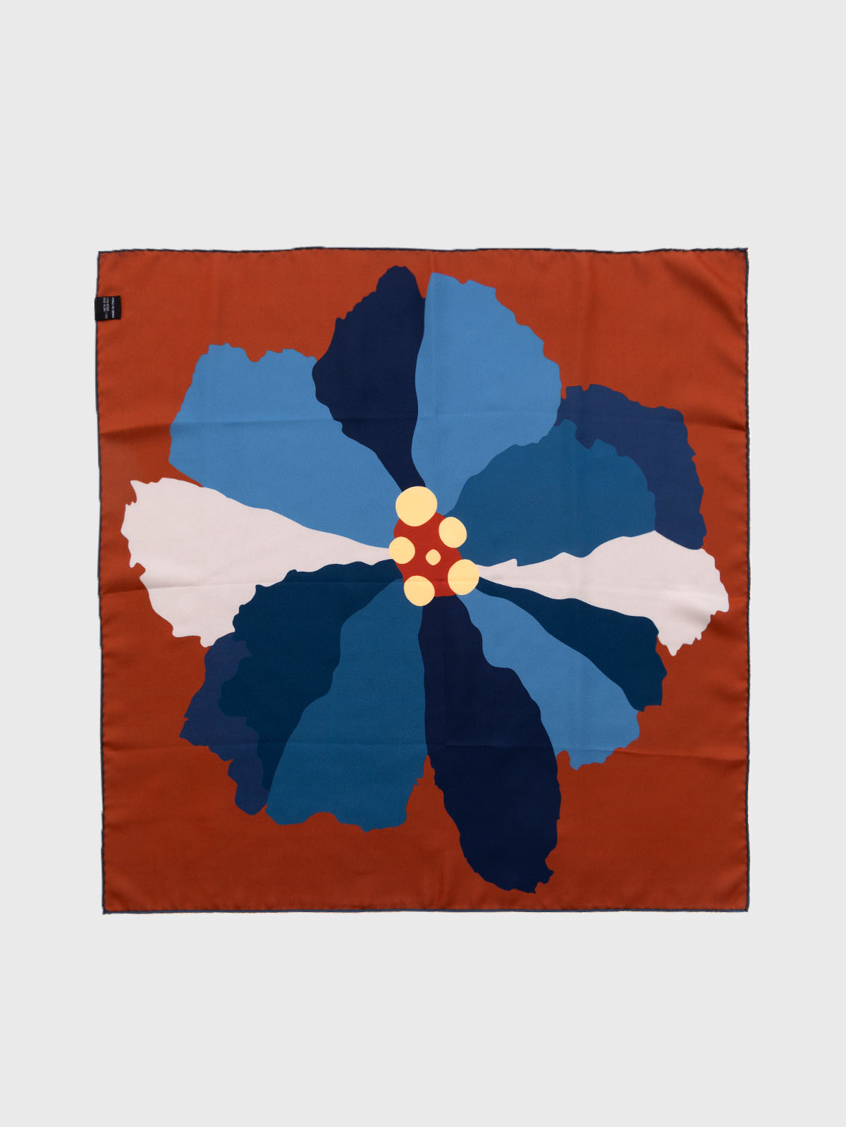 Pañuelo Seda Mujer Cerutti Gemma Scarf Azul Hush Puppies