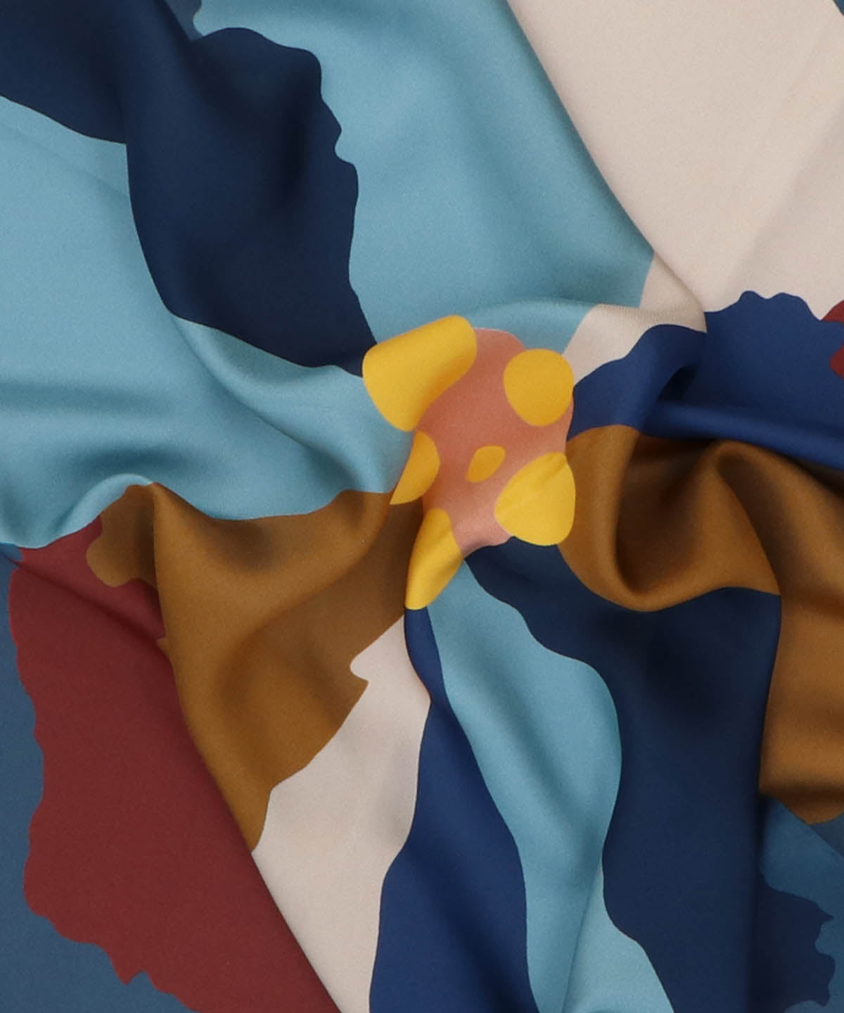 Pañuelo Seda Mujer Cerutti Gemma Scarf Azul Hush Puppies