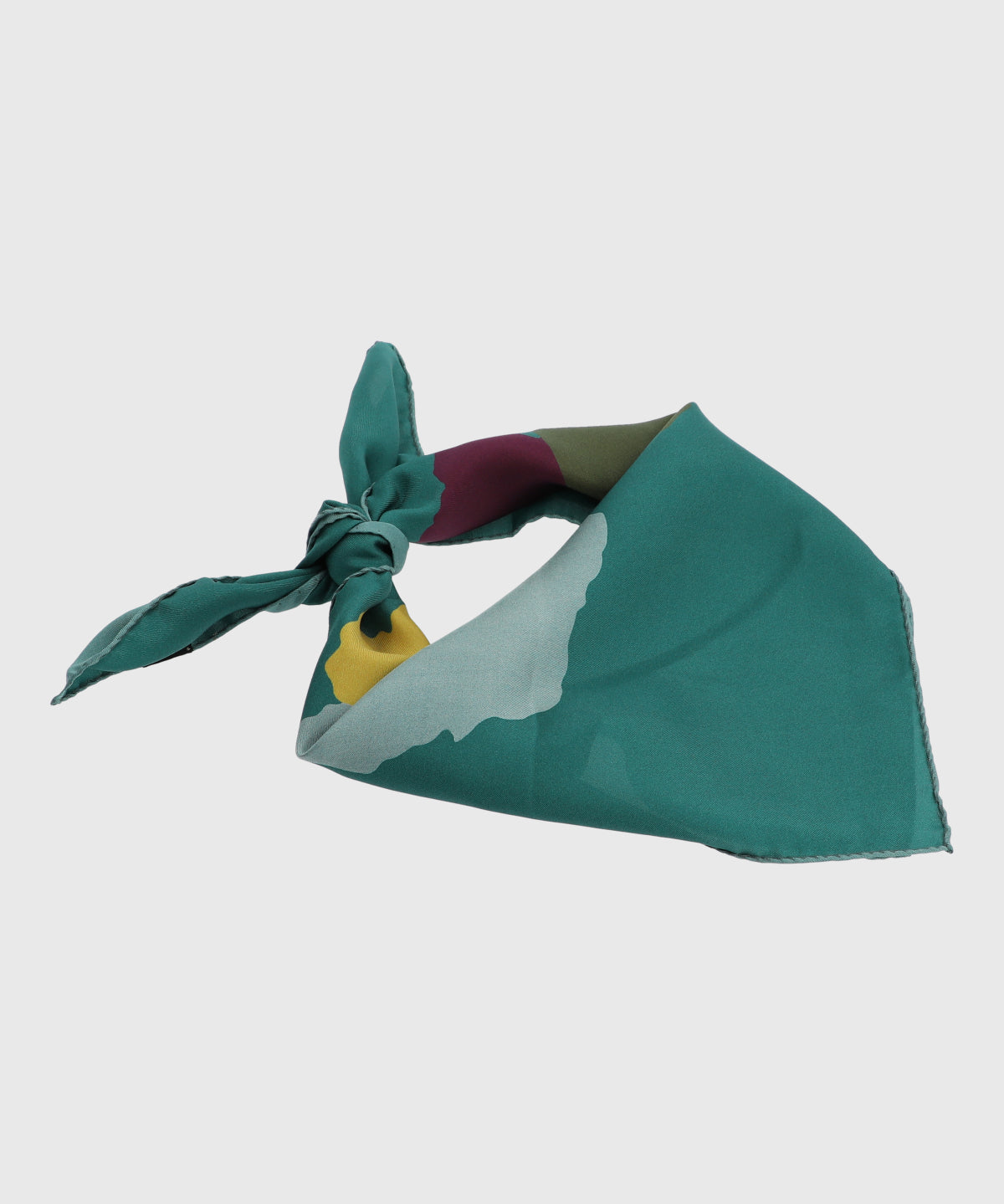 Pañuelo Seda Mujer Cerutti Gemma Scarf Verde Hush Puppies