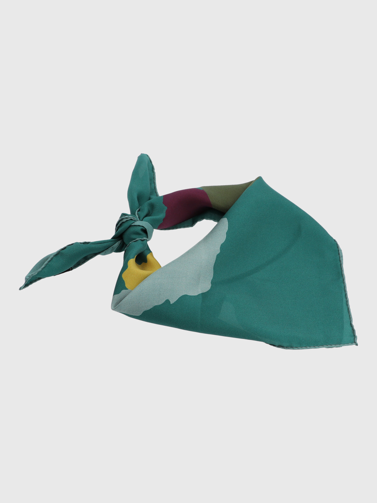 Pañuelo Seda Mujer Cerutti Gemma Scarf Verde Hush Puppies