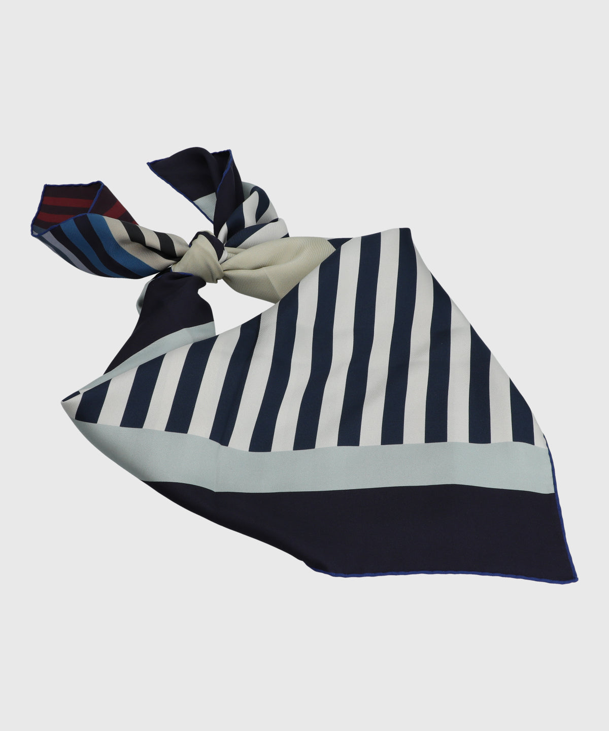 Pañuelo Seda Mujer Cerutti Elisa Scarf Azul Hush Puppies