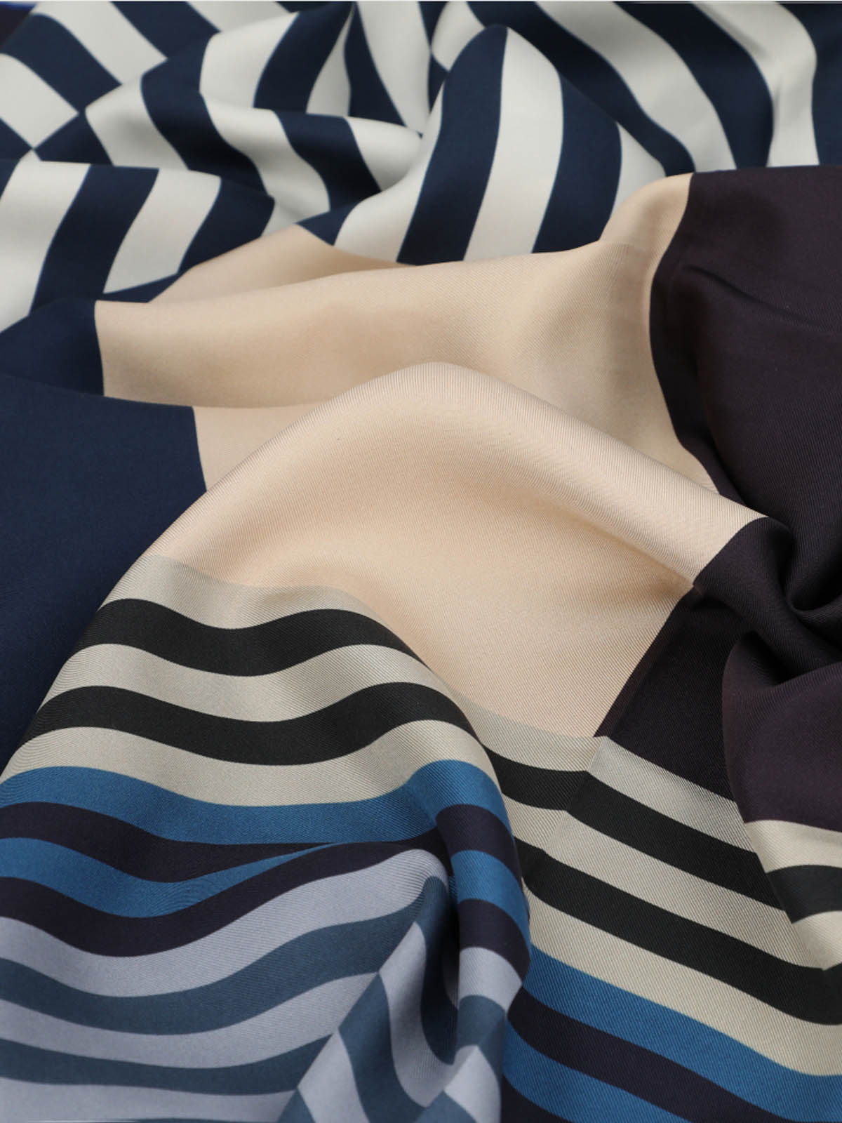 Pañuelo Seda Mujer Cerutti Elisa Scarf Azul Hush Puppies