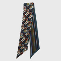 Pañuelo Seda Mujer Cerutti Angie Scarf Azul Hush Puppies