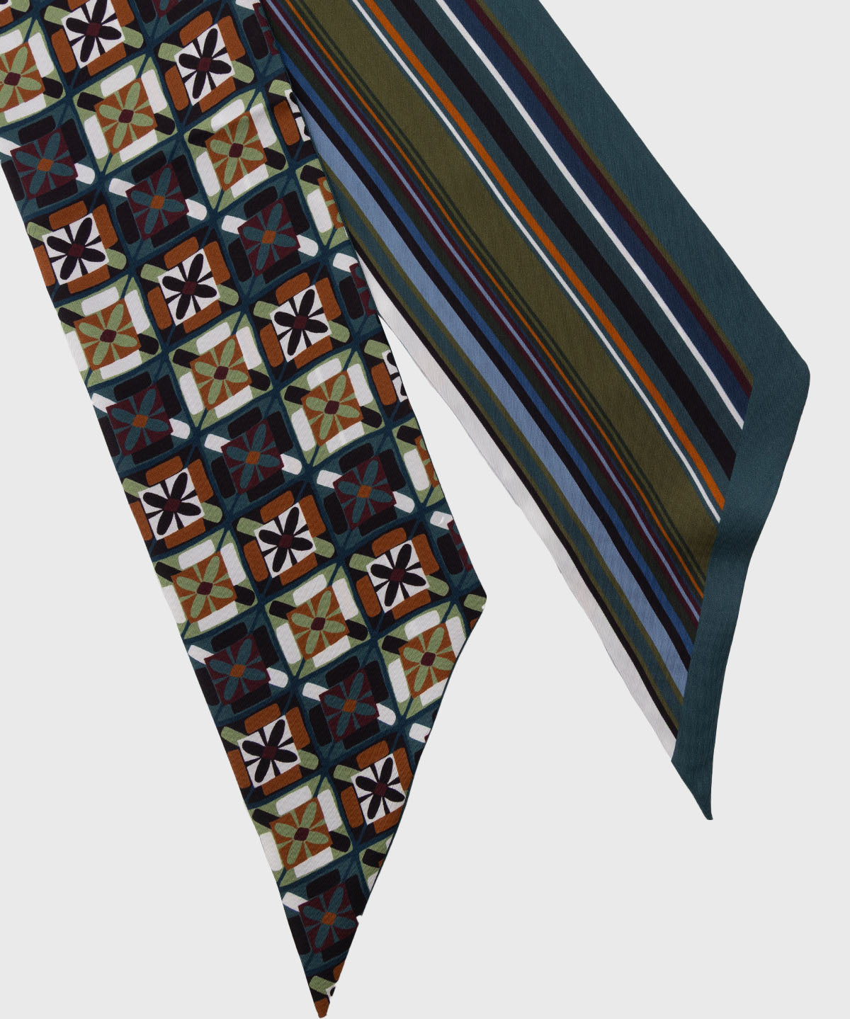 Pañuelo Seda Mujer Cerutti Angie Scarf Azul Hush Puppies