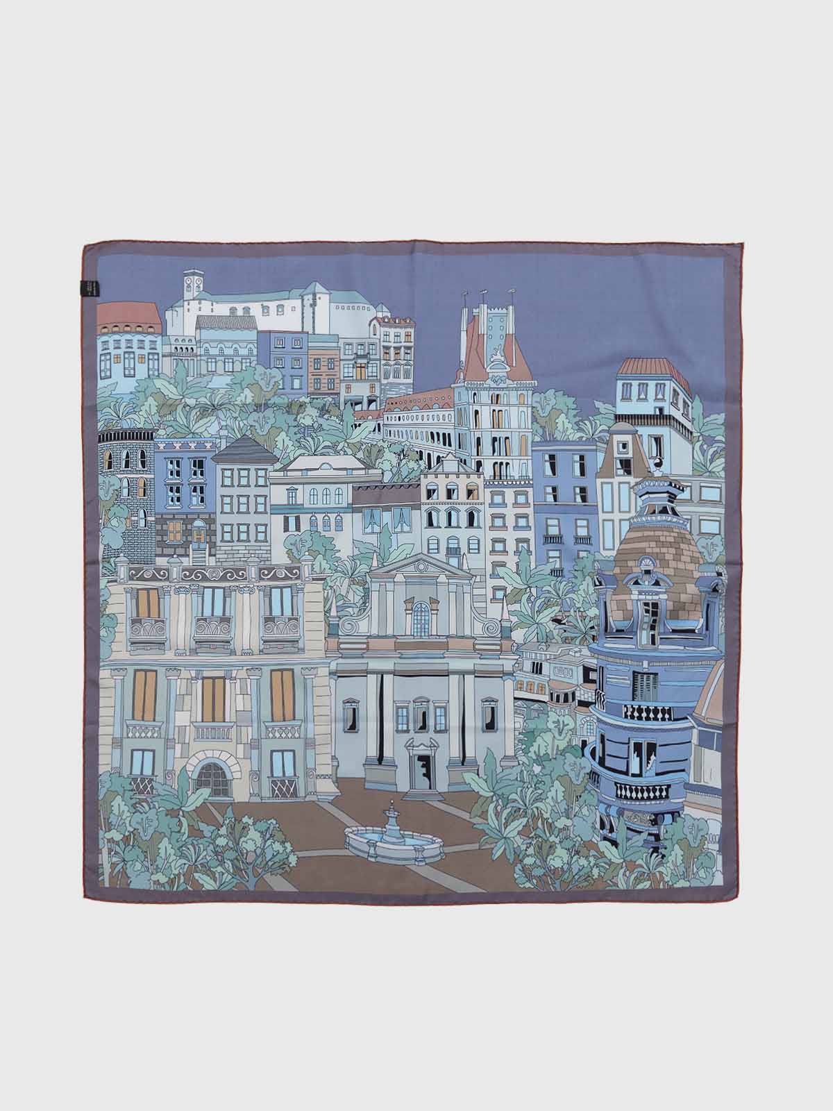 Pañuelo Seda Mujer Cerutti Anna Scarf Multicolor Hush Puppies