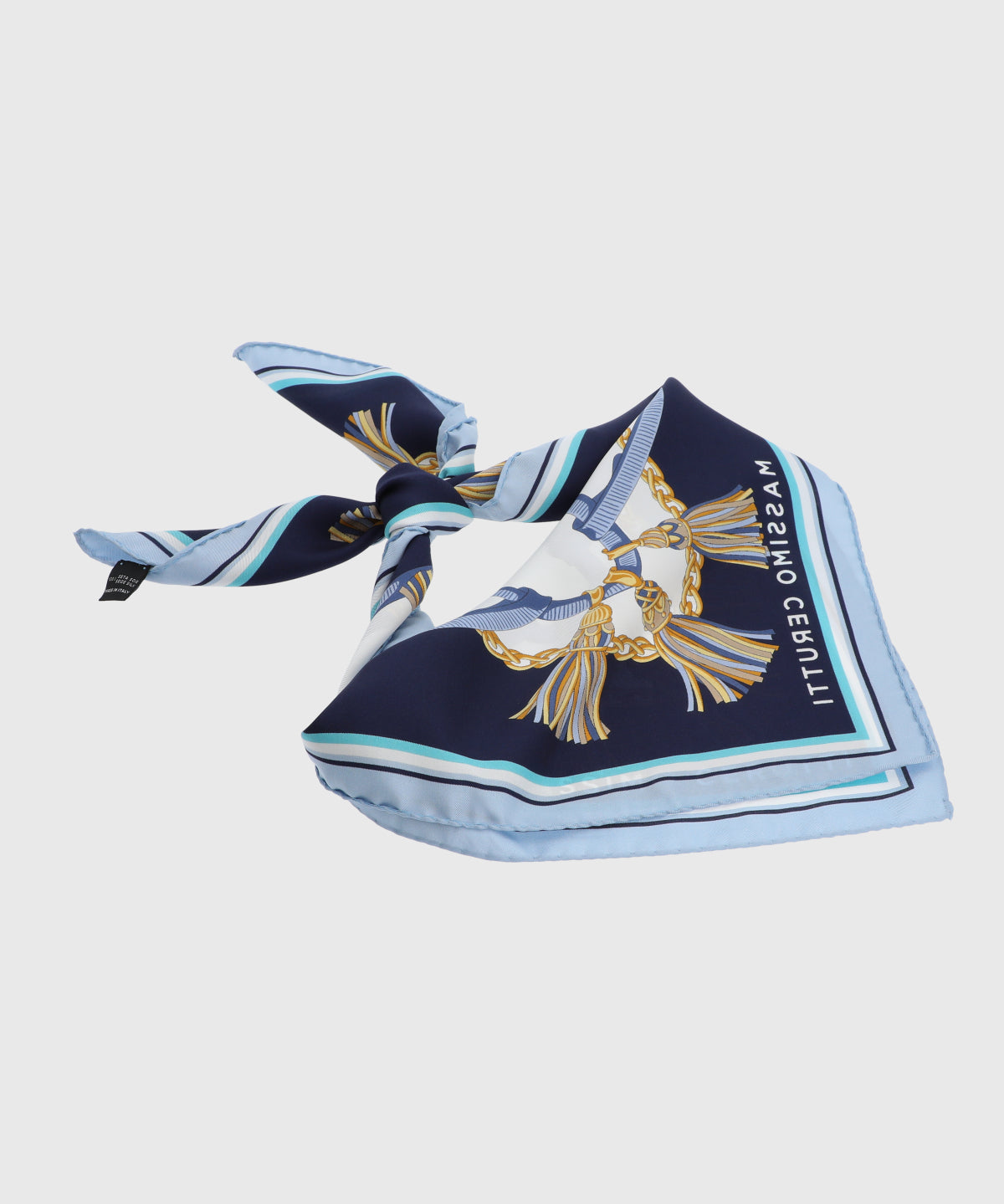 Pañuelo Seda Mujer Cerutti Erica Scarf Azul Hush Puppies