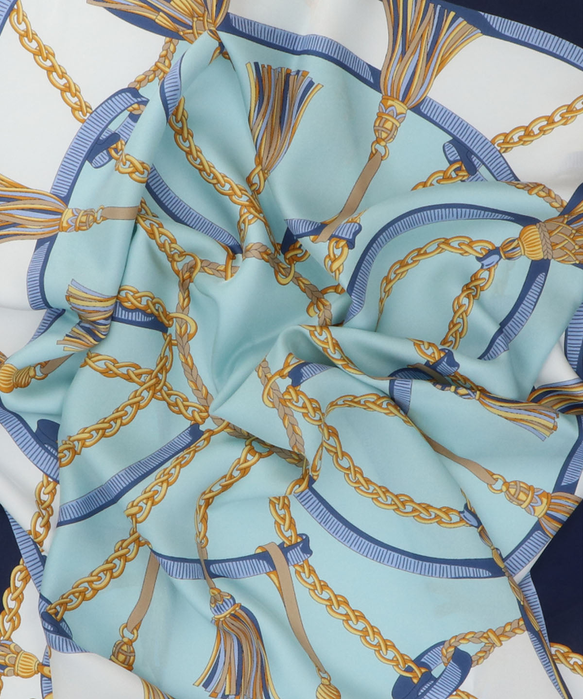 Pañuelo Seda Mujer Cerutti Erica Scarf Azul Hush Puppies