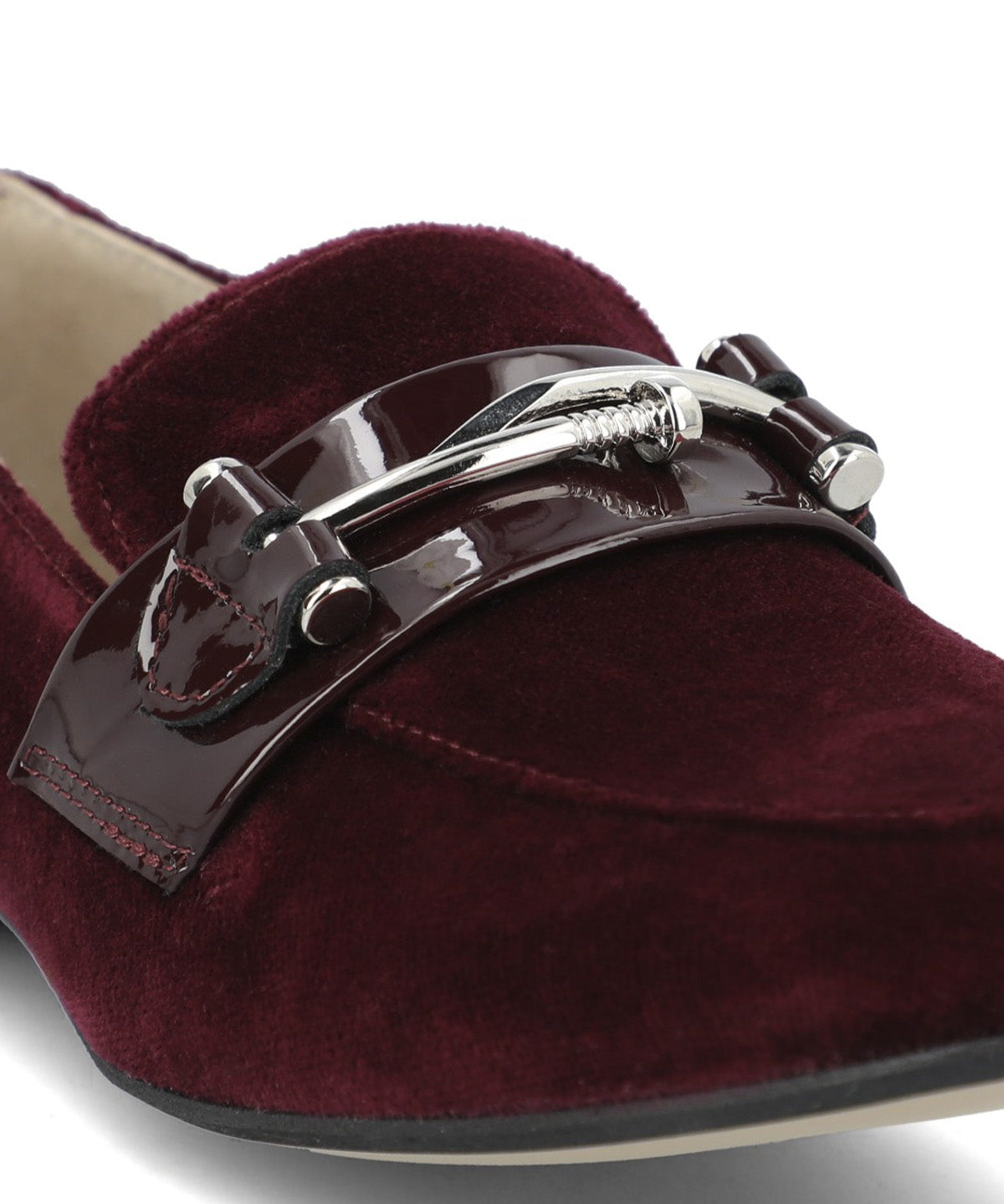 Mocasín Rinale Mujer Rojo