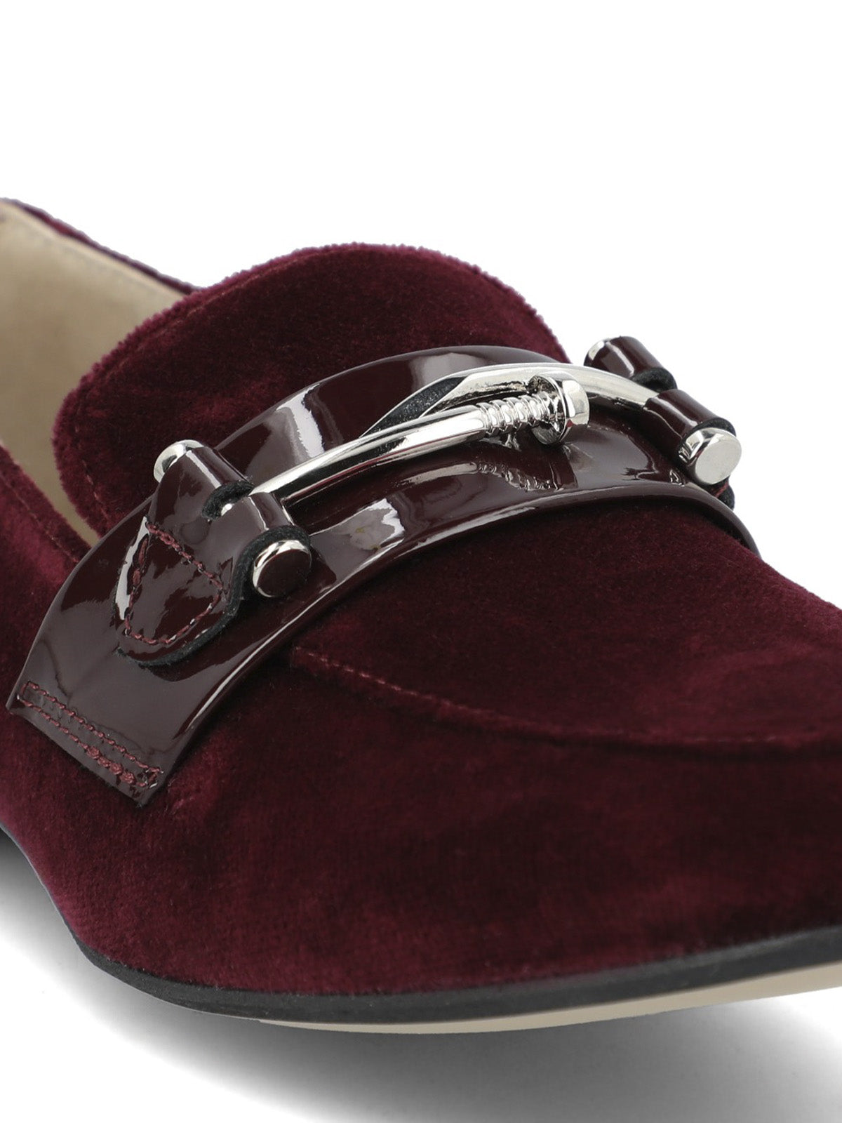 Mocasín Rinale Mujer Rojo