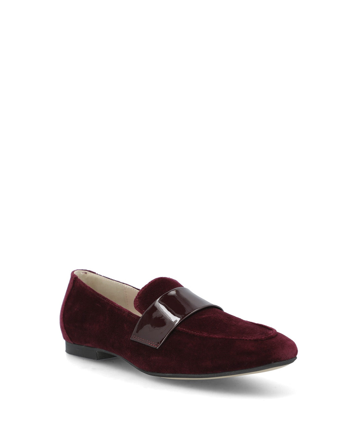 Mocasín Velatta Mujer Rojo
