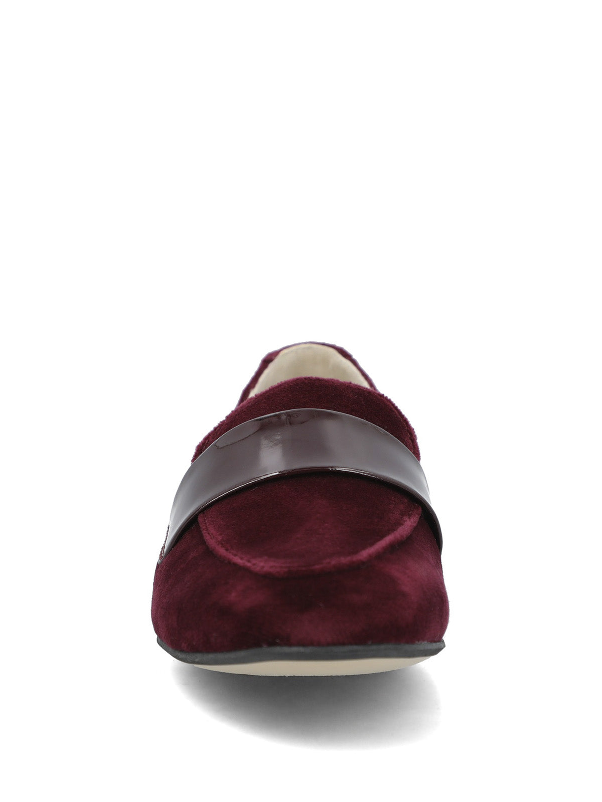 Mocasín Velatta Mujer Rojo
