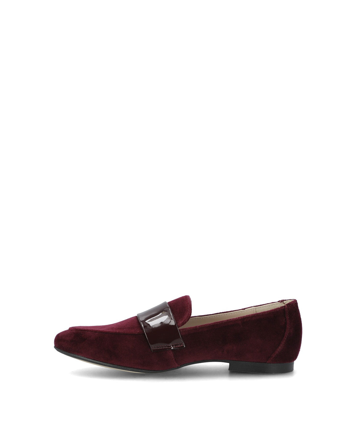 Mocasín Velatta Mujer Rojo