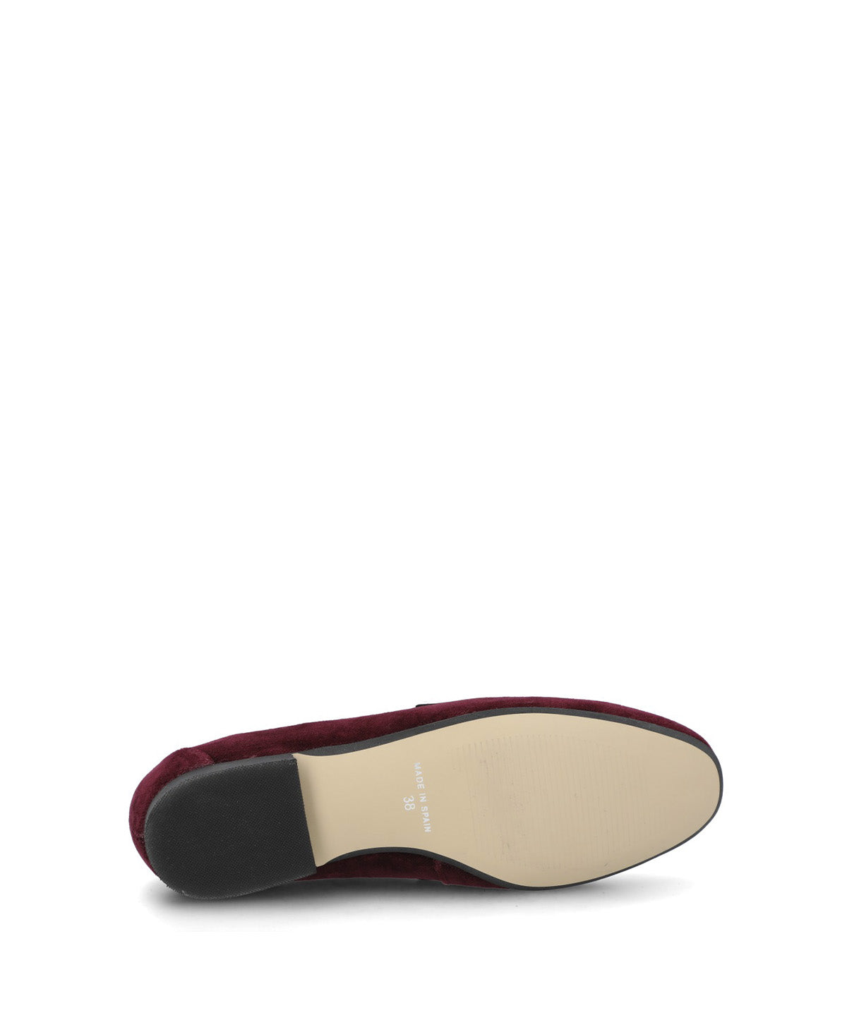 Mocasín Velatta Mujer Rojo