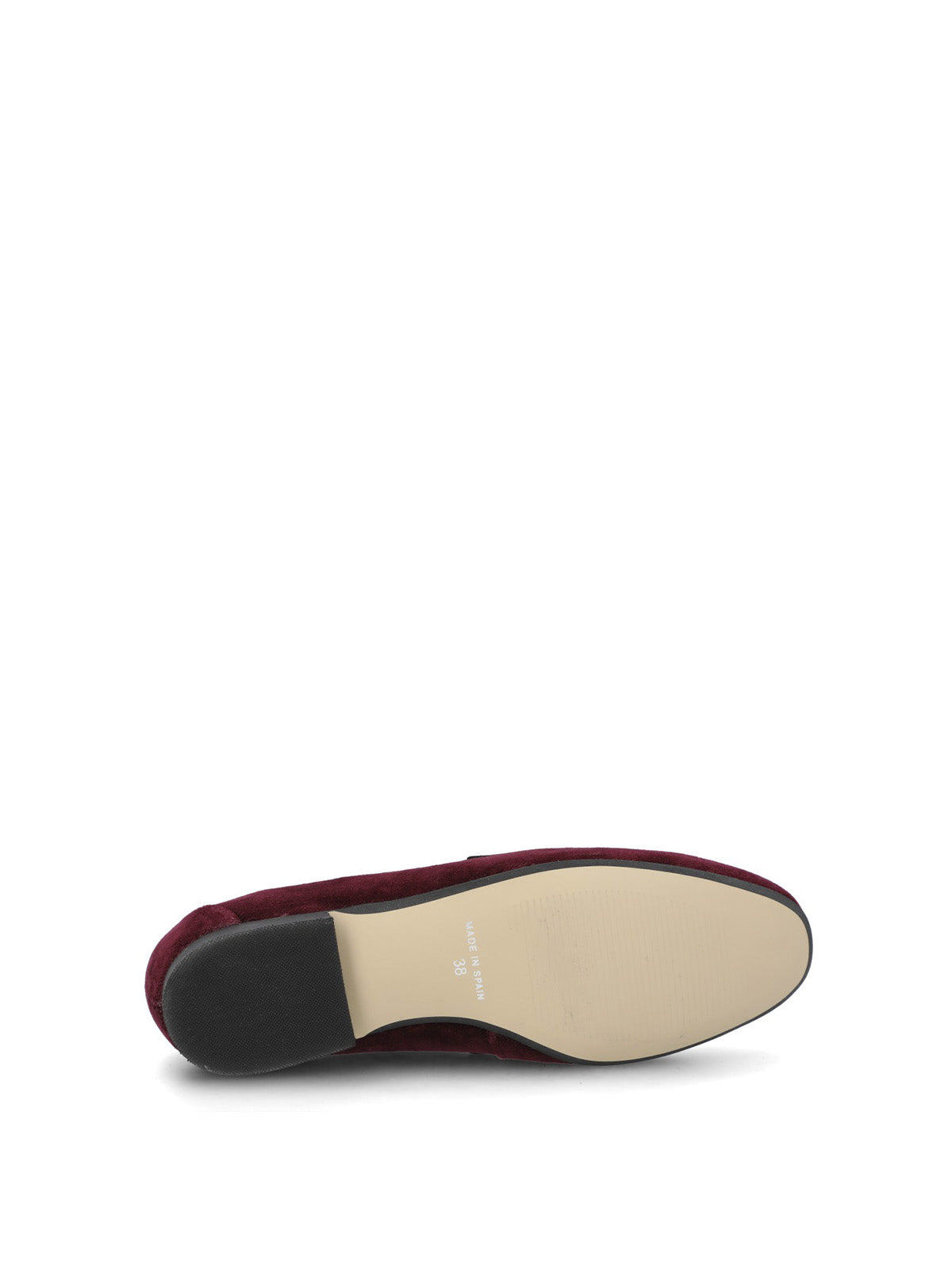 Mocasín Velatta Mujer Rojo