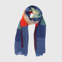Pañuelo Modal/Cashmere Mujer Cerutti Anna Scarf Azul Hush Puppies