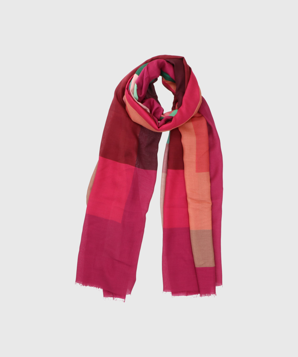 Pañuelo Modal/Cashmere Mujer Cerutti Anna Scarf Rosado Hush Puppies