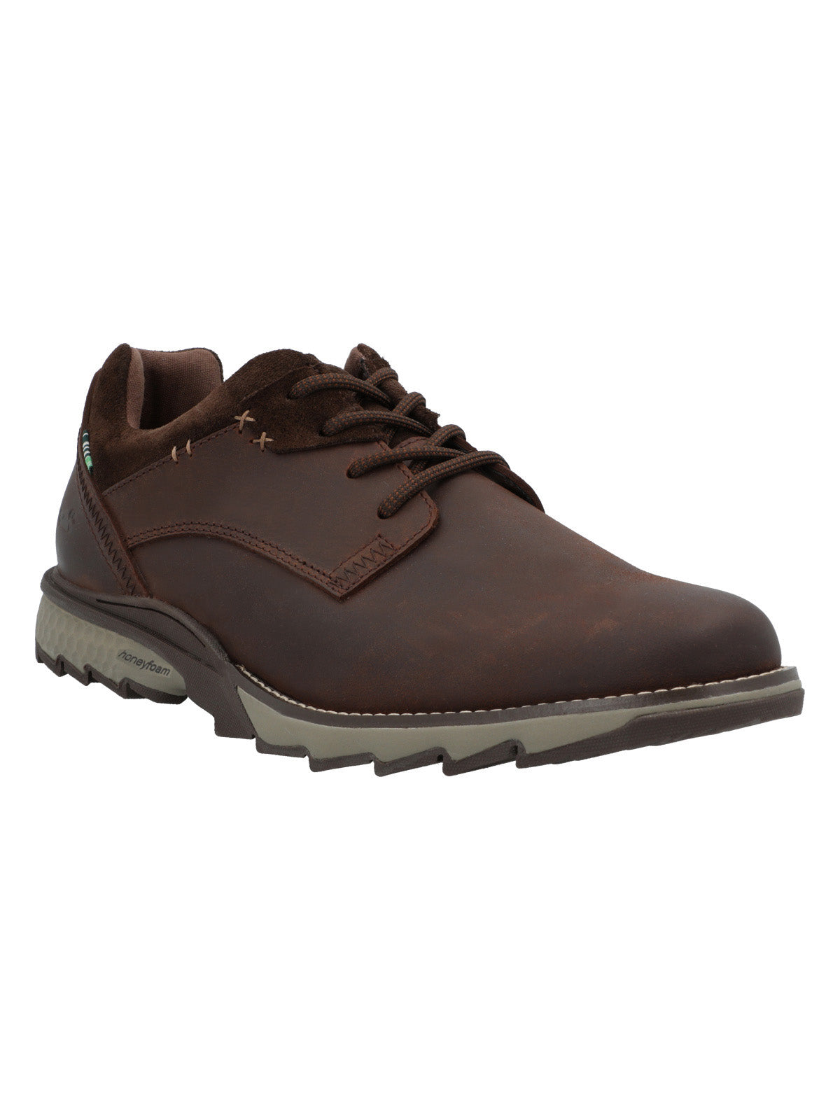 Zapato Cuero Hombre Banff Café