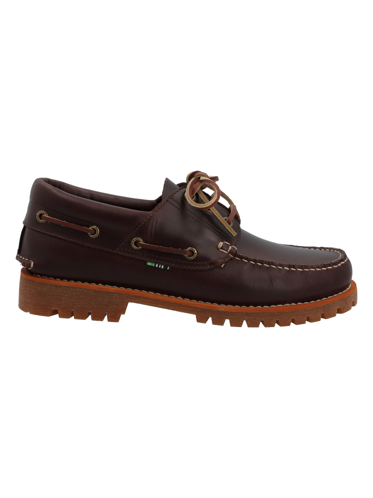 Zapato Cuero Hombre New Rocky Café Oscuro Rockford