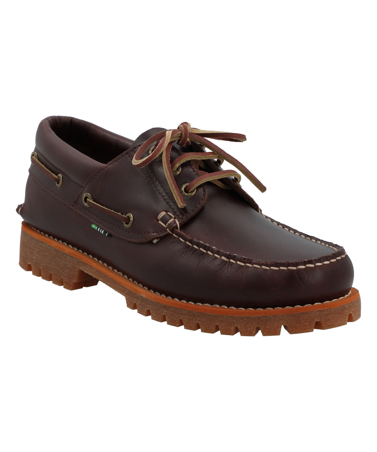 Zapato Cuero Hombre New Rocky Café Oscuro Rockford