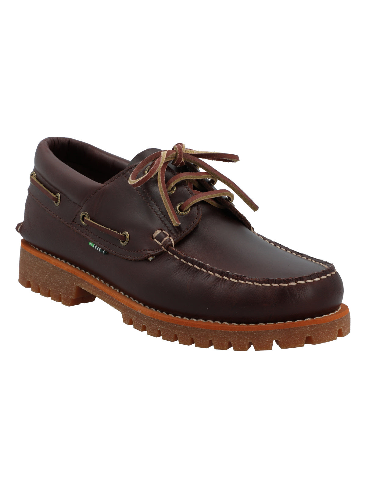 Zapato Cuero Hombre New Rocky Café Oscuro Rockford