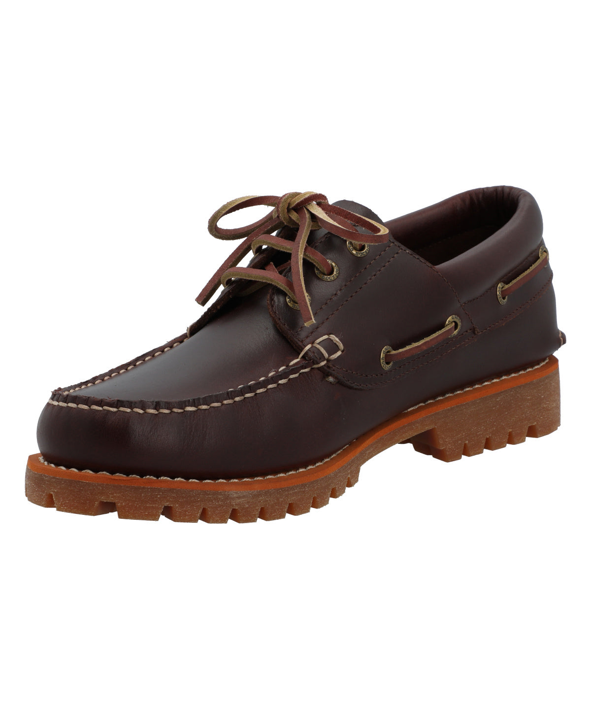 Zapato Cuero Hombre New Rocky Café Oscuro Rockford