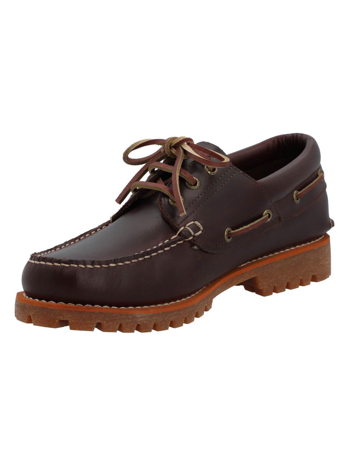 Zapato Cuero Hombre New Rocky Café Oscuro Rockford