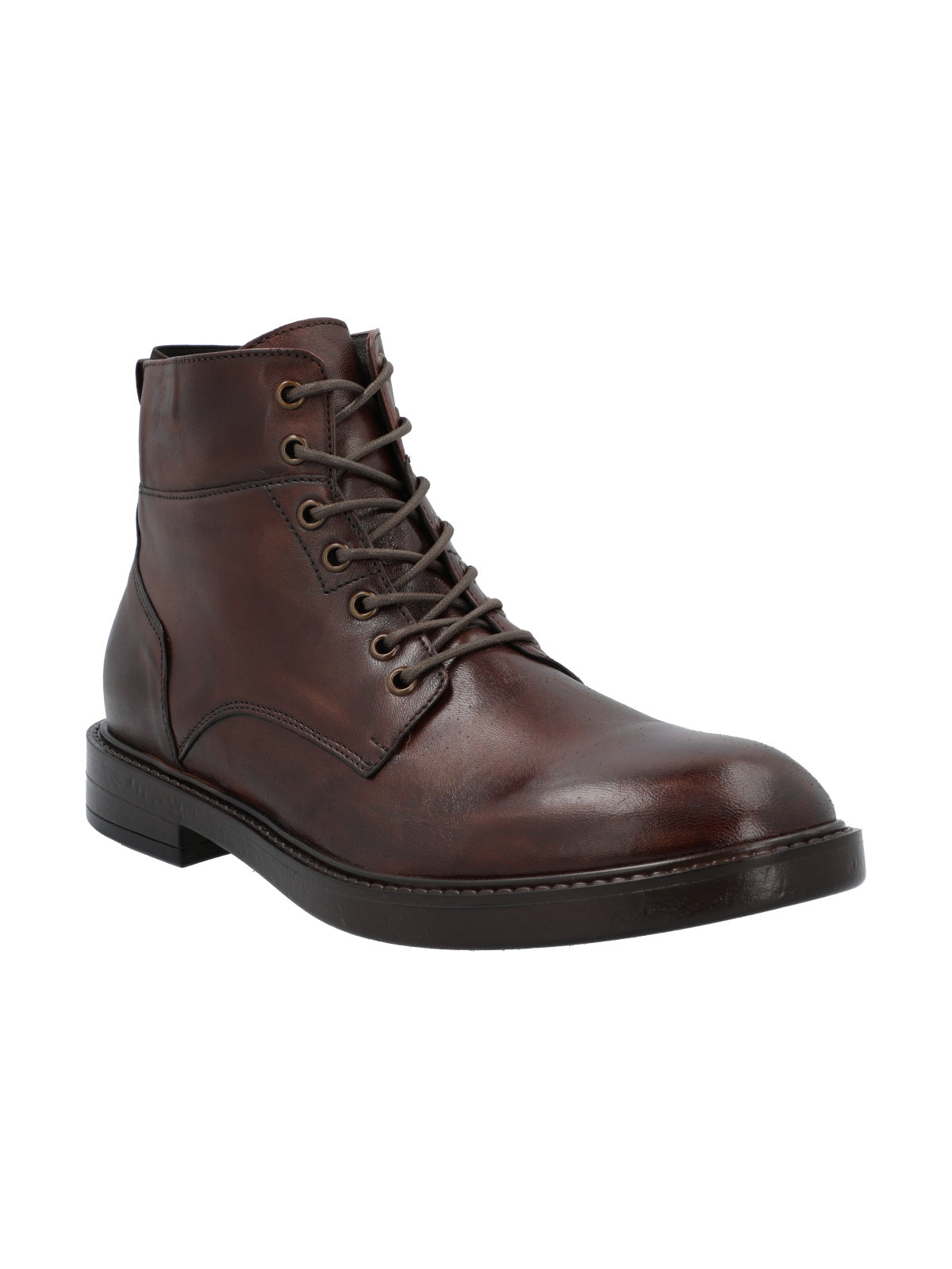Botin Cuero Hombre Bolzano Café