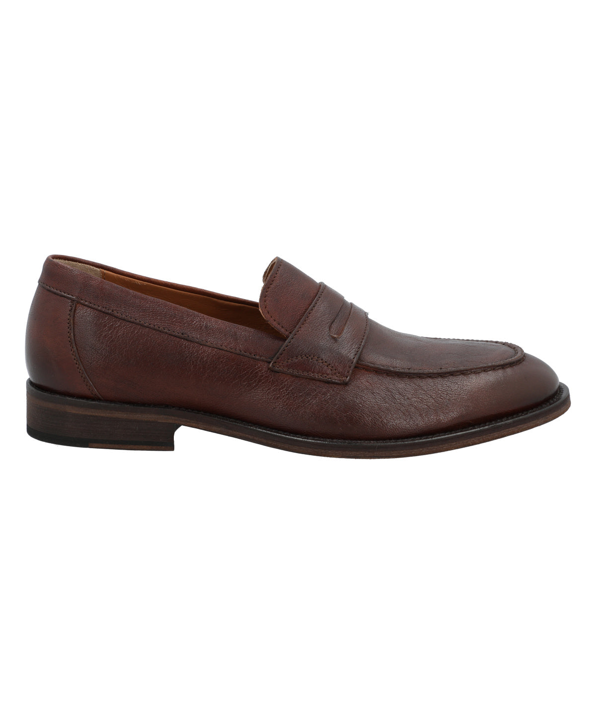 Mocasin Cuero Hombre Tommaso Café