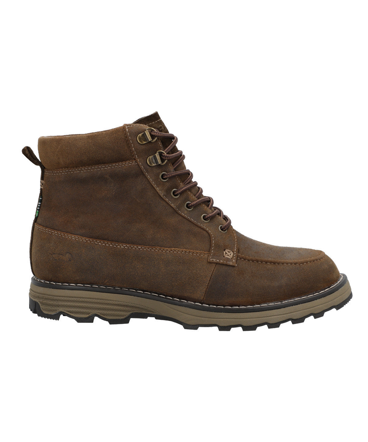 Botin Cuero Hombre Arizona Café